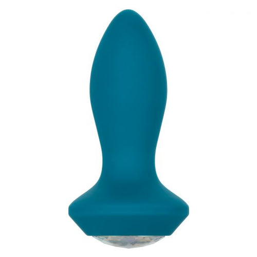 )POWER GEM VIBRATING PETITE CRYSTAL PROBE- BLUE - SE038506