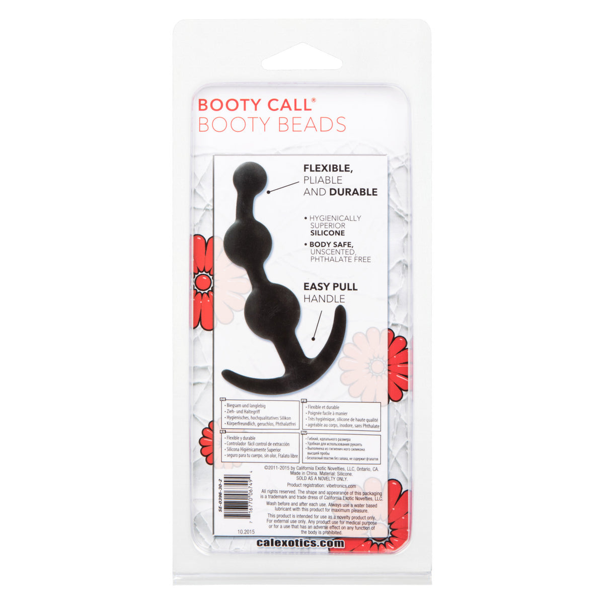 BOOTY CALL BOOTY BEADS BLACK - SE039630