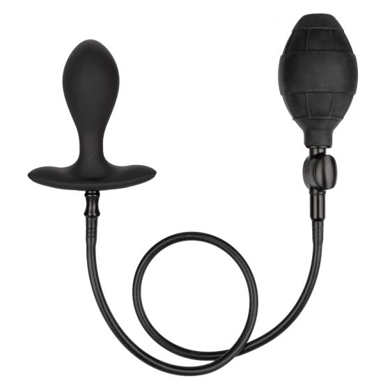WEIGHTED SILICONE INFLATABLE BUTT PLUG - SE042910
