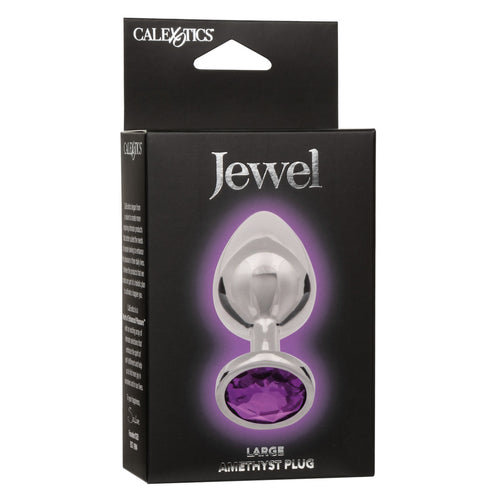 JEWEL LARGE AMETHYST PLUG - SE043825