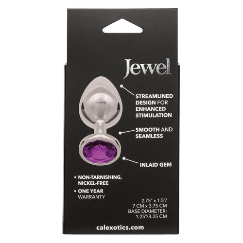 JEWEL LARGE AMETHYST PLUG - SE043825