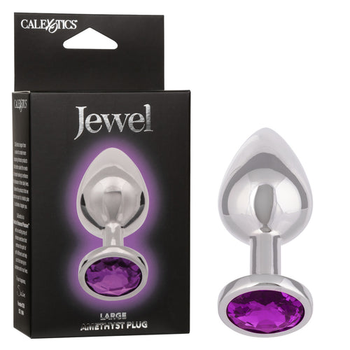 JEWEL LARGE AMETHYST PLUG - SE043825