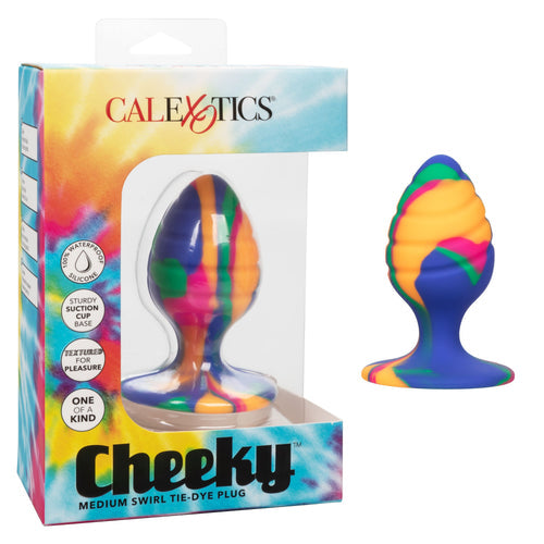 CHEEKY MEDIUM SWIRL TIE DYE PLUG - SE043910
