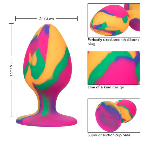 CHEEKY LARGE TIE DYE PLUG - SE043915
