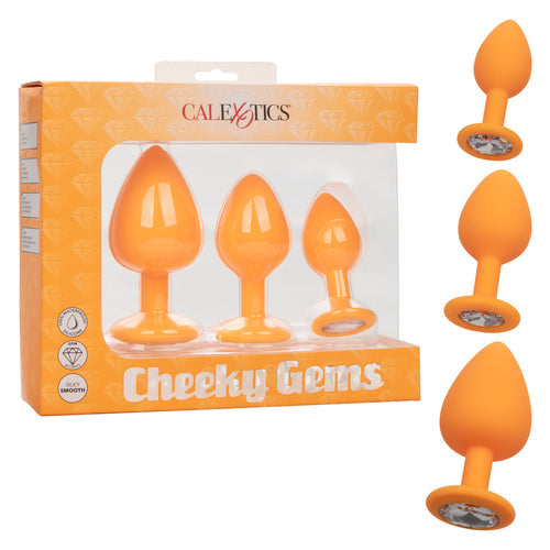 CHEEKY GEMS 3PC SET ORANGE - SE044125