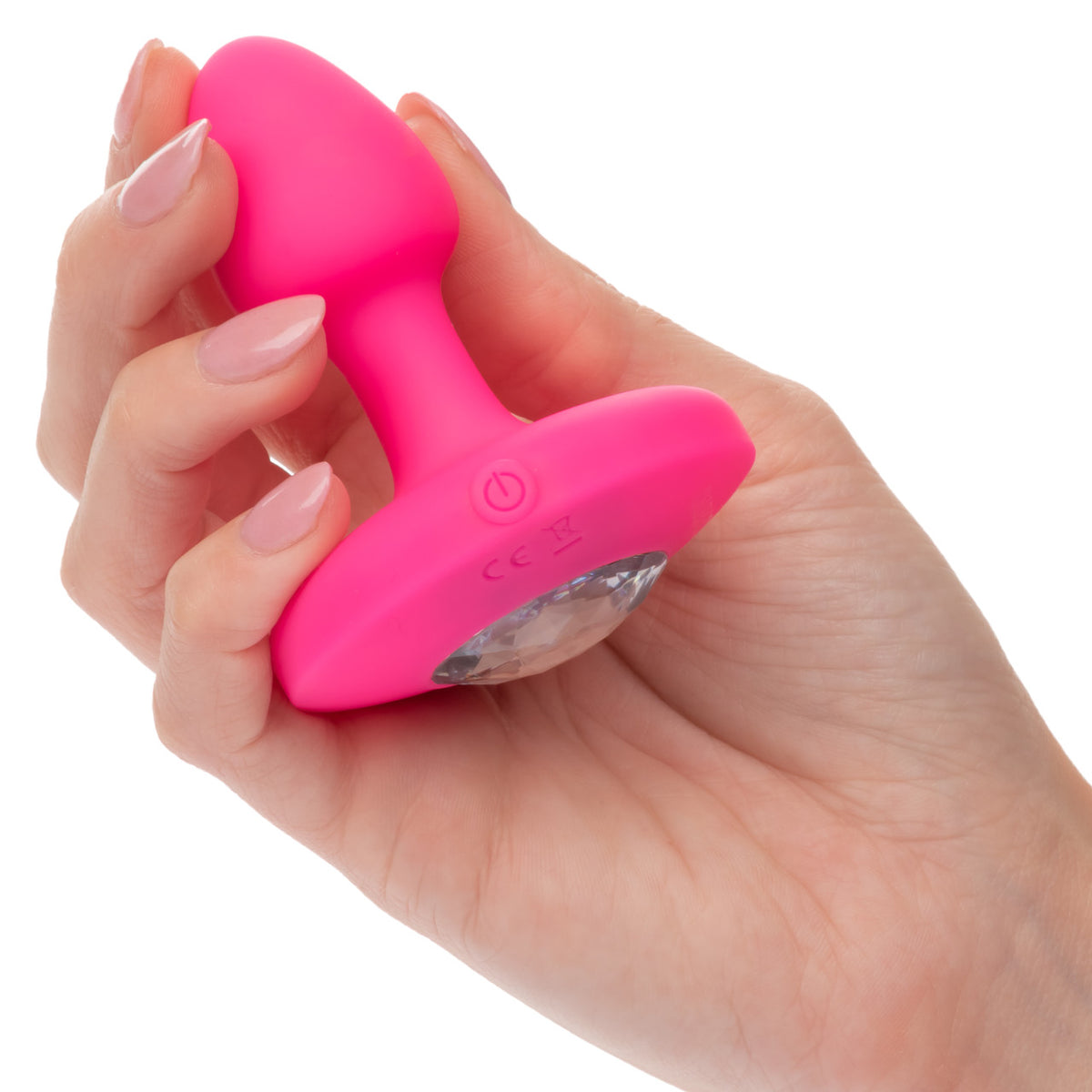 CHEEKY GEMS VIBRATING PROBE SMALL PINK - SE044305