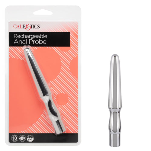 RECHARGEABLE ANAL PROBE SILVER - SE052420