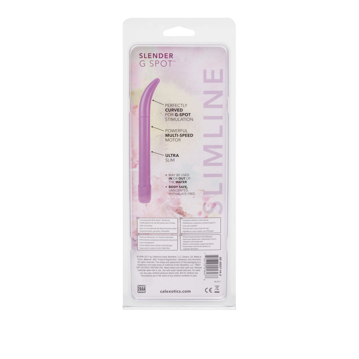 SLENDER G-SPOT 7IN PURPLE - SE055714