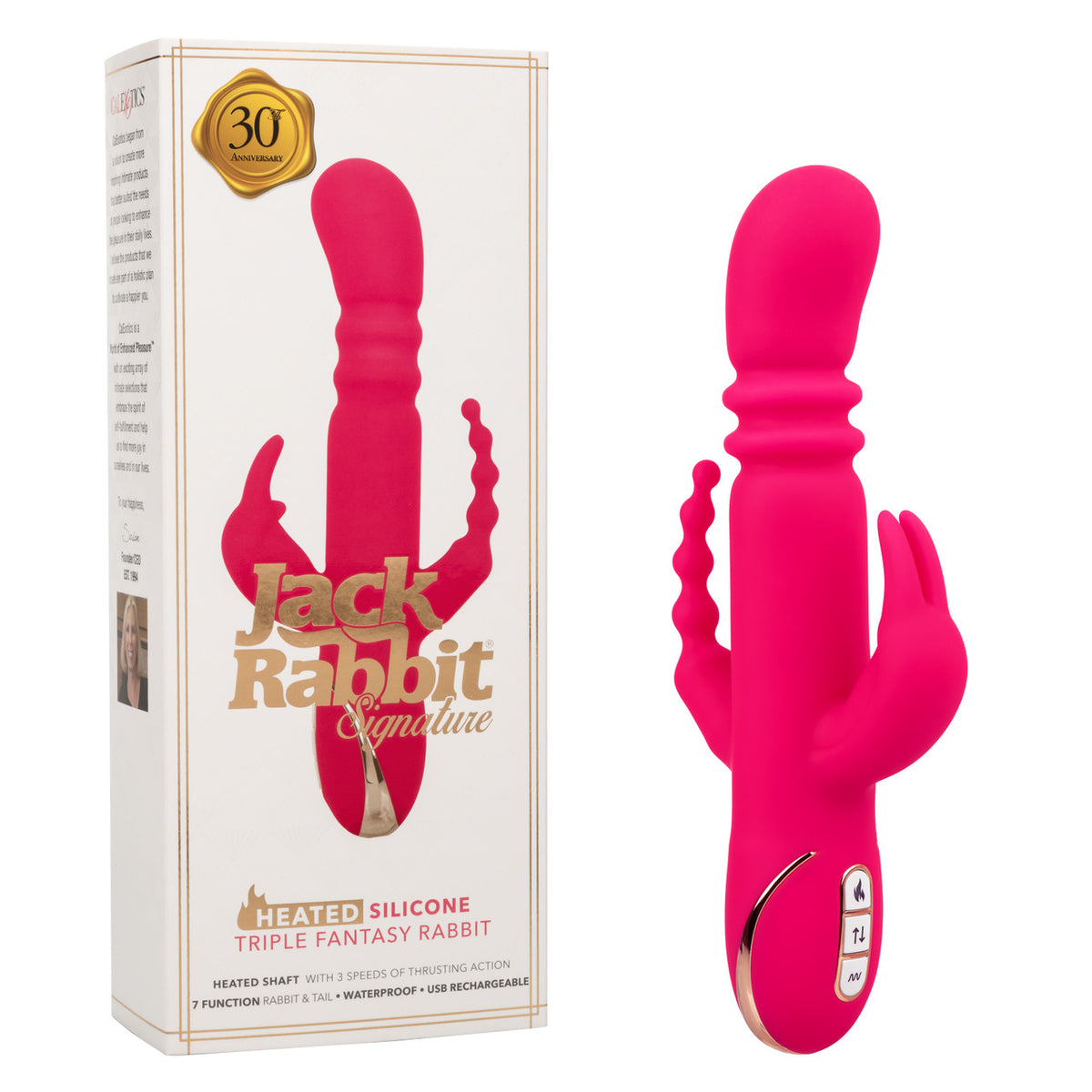JACK RABBIT SIGNATURE HEATED TRIPLE FANTASY RABBIT - SE060990