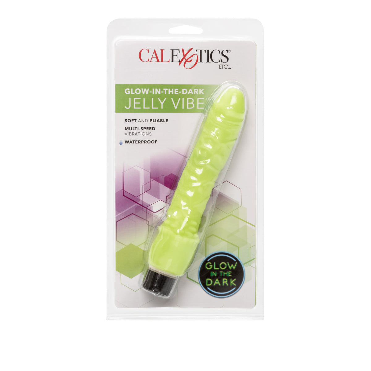 GLOW IN THE DARK JELLY PENIS GREEN - SE064110