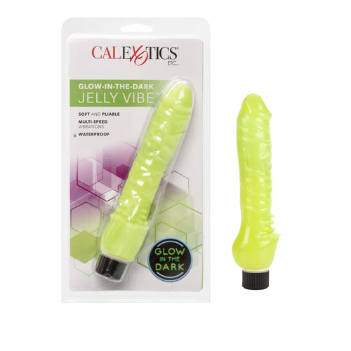 GLOW IN THE DARK JELLY PENIS GREEN - SE064110