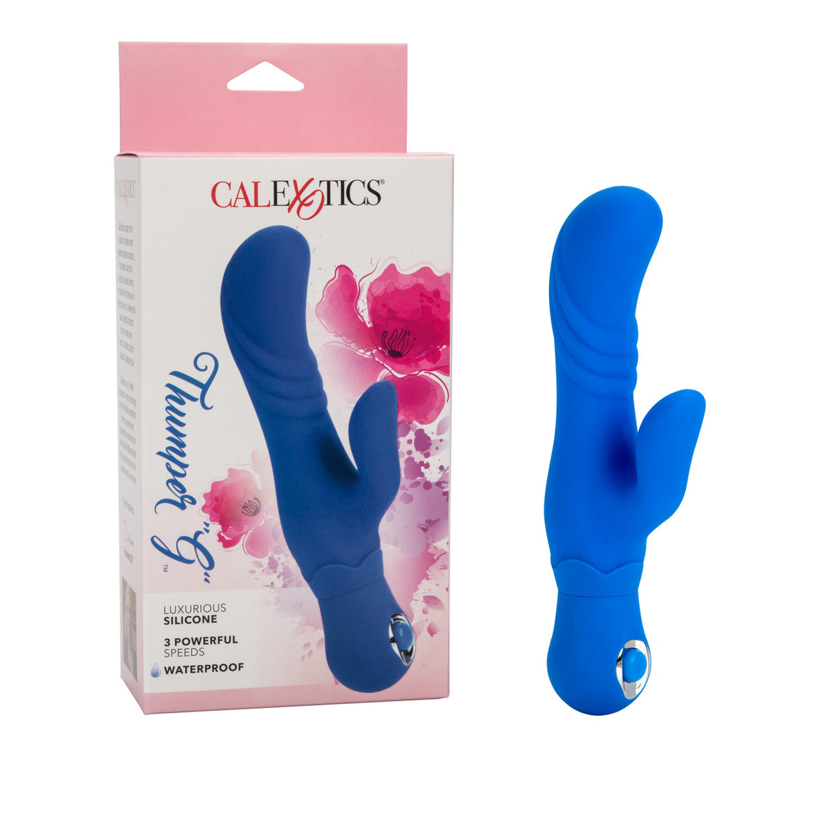 POSH SILICONE THUMP G BLUE - SE072605
