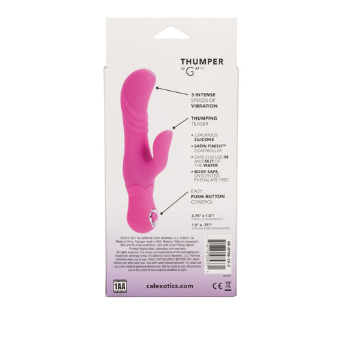 POSH SILICONE THUMP G PINK - SE072615