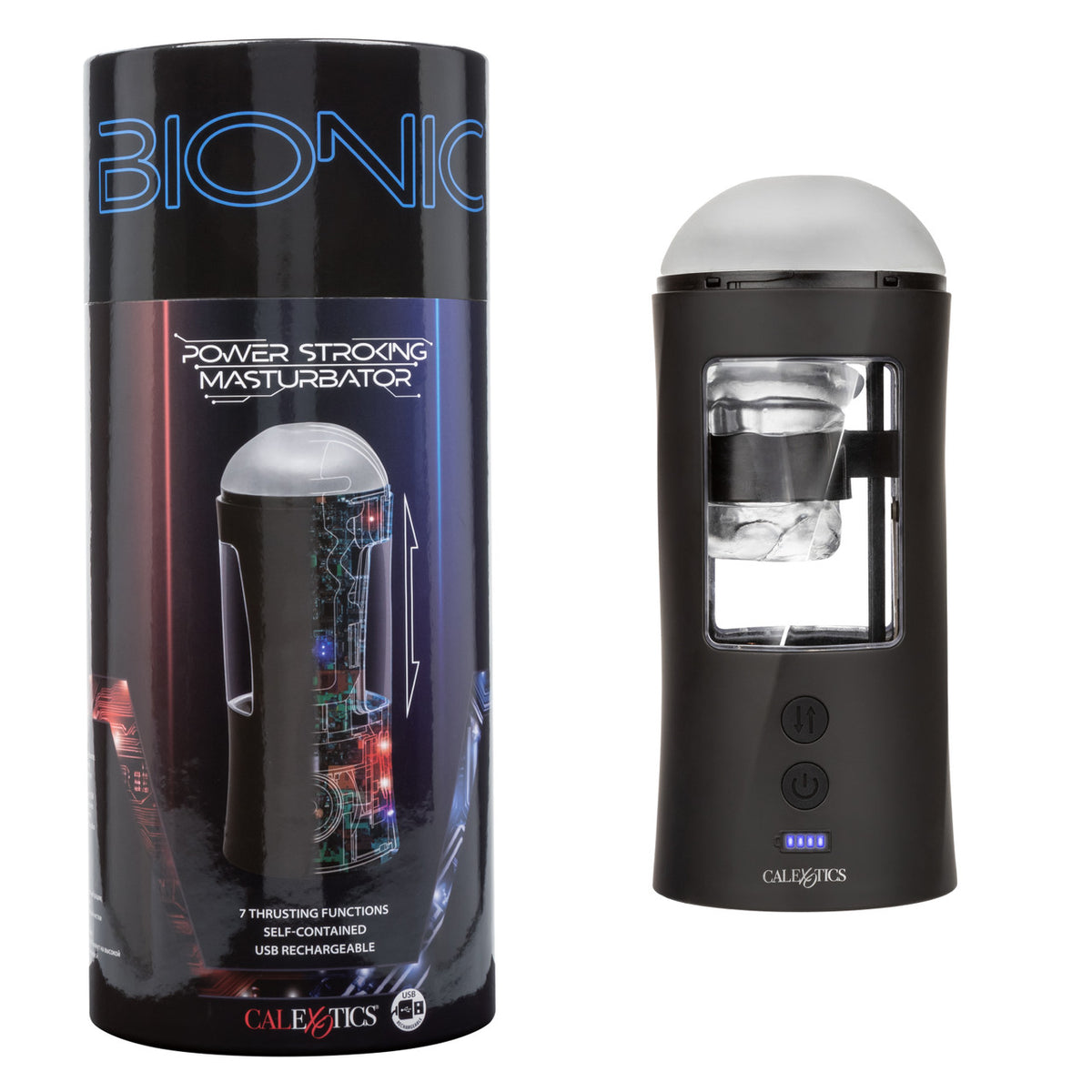 BIONIC POWER STROKING MASTURBATOR - SE085105