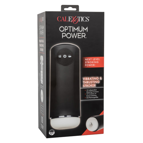 OPTIMUM POWER VIBRATING & THRUSTING STROKER - SE085852