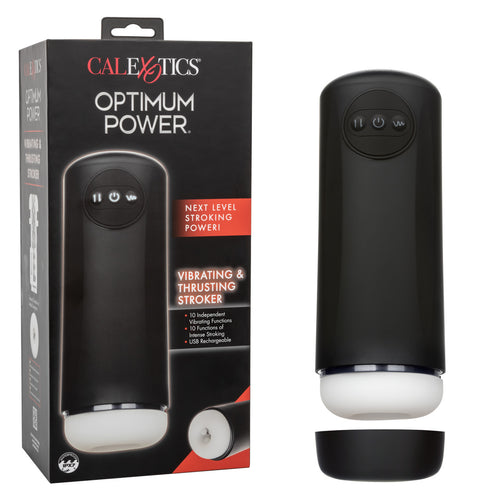 OPTIMUM POWER VIBRATING & THRUSTING STROKER - SE085852