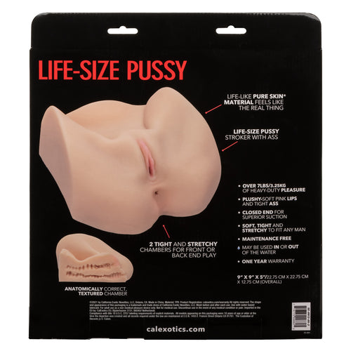 STROKE IT LIFE-SIZE PUSSY IVORY - SE091305