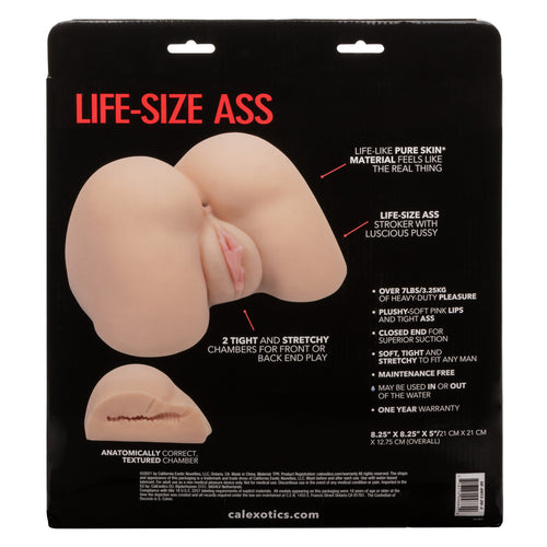 STROKE IT LIFE-SIZE ASS IVORY - SE091320