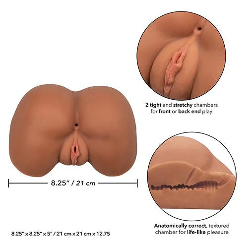 STROKE IT LIFE-SIZE ASS BROWN - SE091325