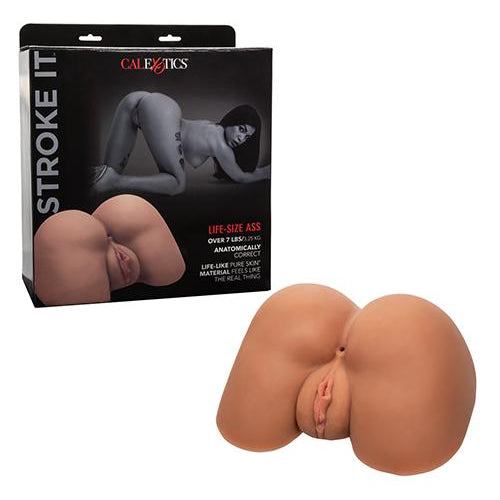 STROKE IT LIFE-SIZE ASS BROWN - SE091325