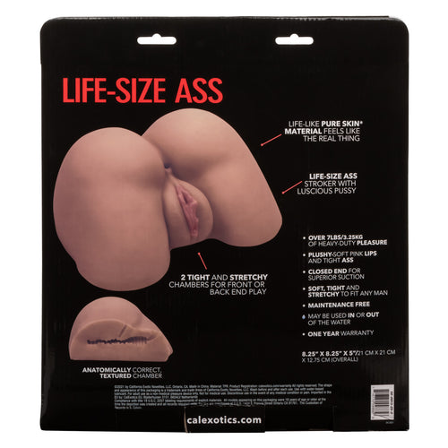 STROKE IT LIFE-SIZE ASS BROWN - SE091325