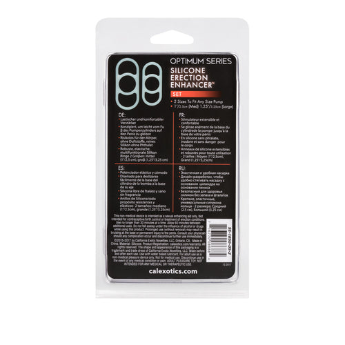 ERECTION ENHANCER SET SILICONE - SE105005