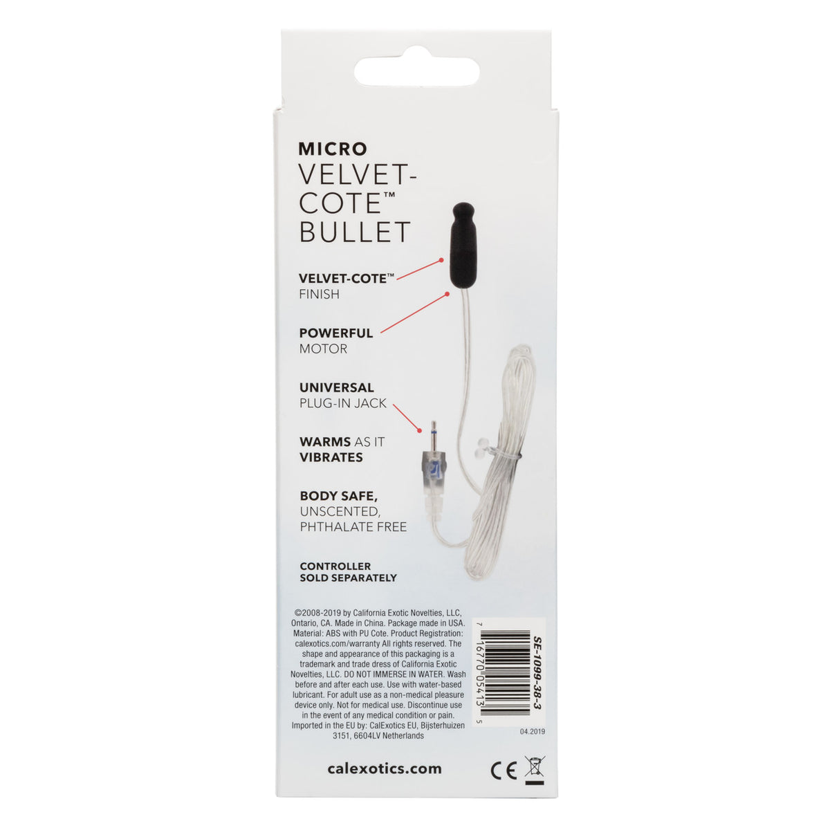 STERLING VELVET MICRO BULLET - SE109938