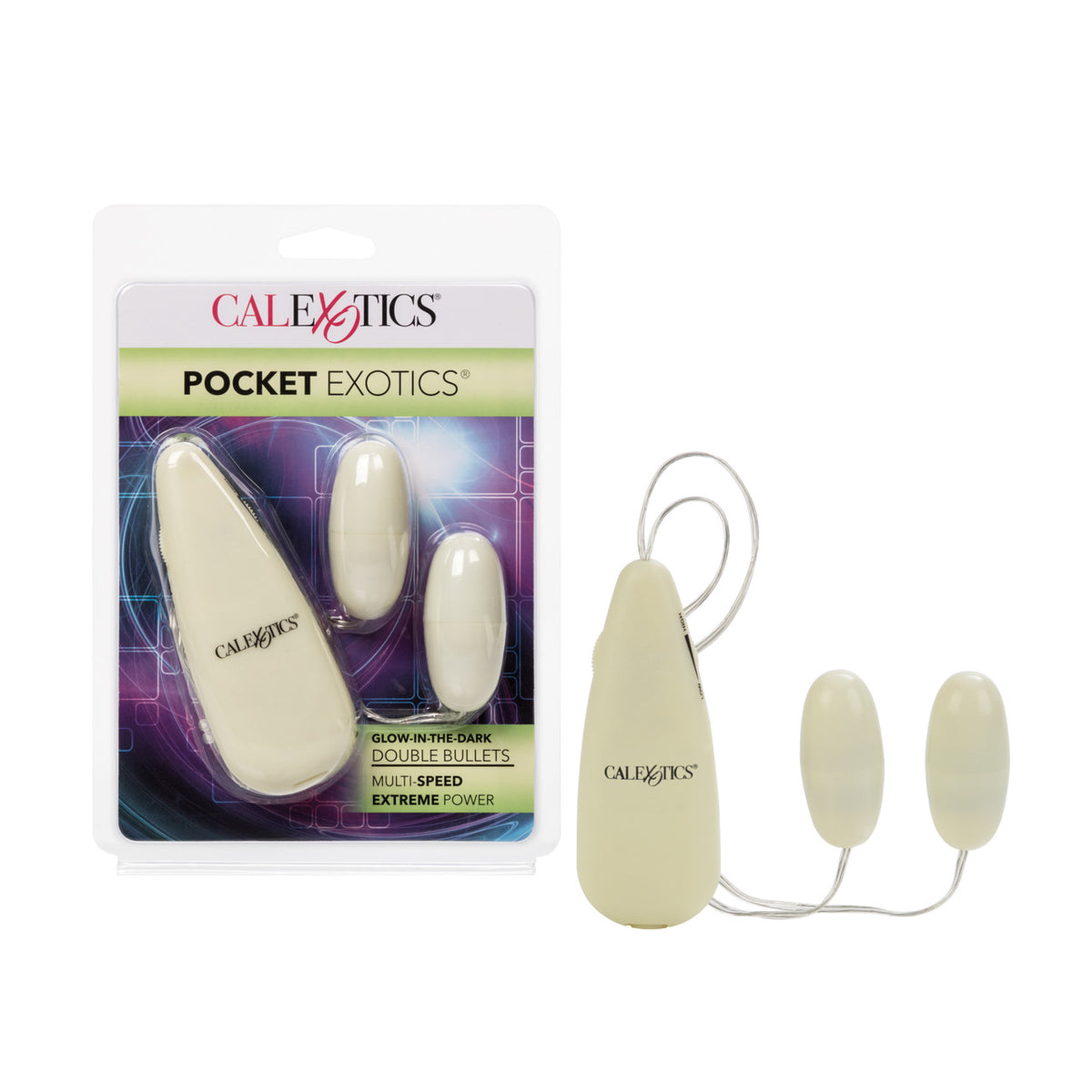 POCKET EXOTIC GLOW DBL BULLET - SE110120