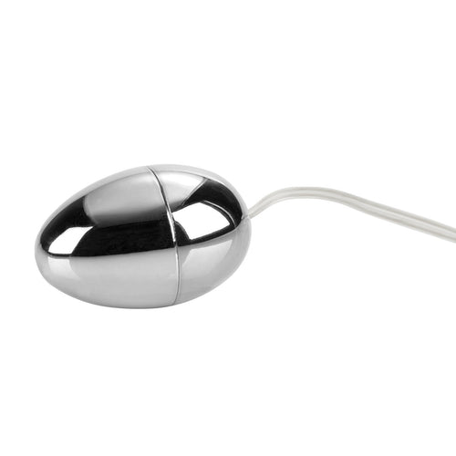POCKET EXOTICS VIBRATING SILVER EGG - SE110305