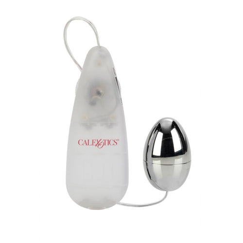 POCKET EXOTICS VIBRATING SILVER EGG - SE110305