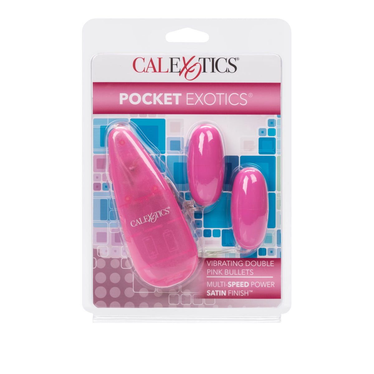 POCKET EXOTICS DOUBLE PINK PASSION BULLET - SE110404