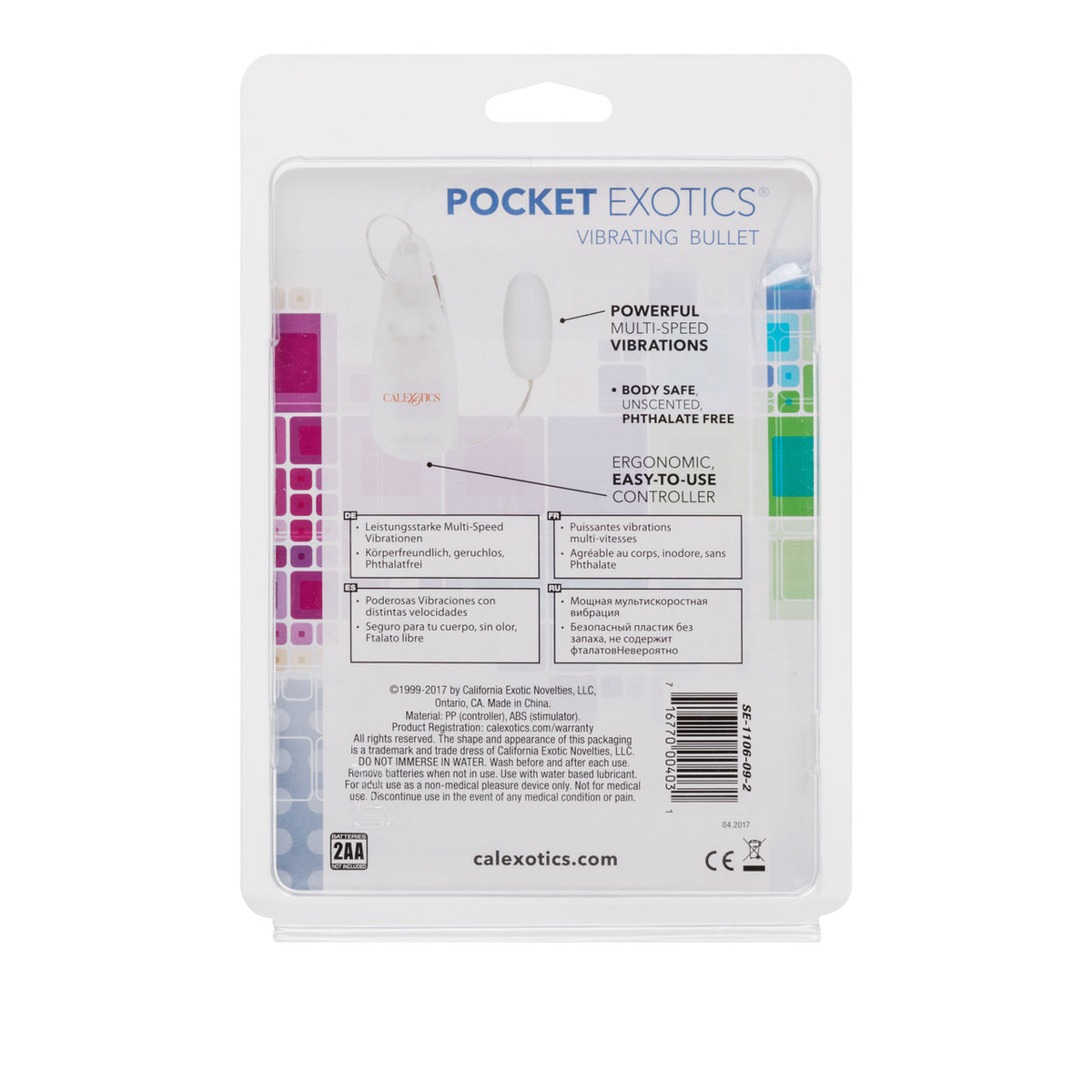 POCKET EXOTIC BULLET IVORY - SE110609