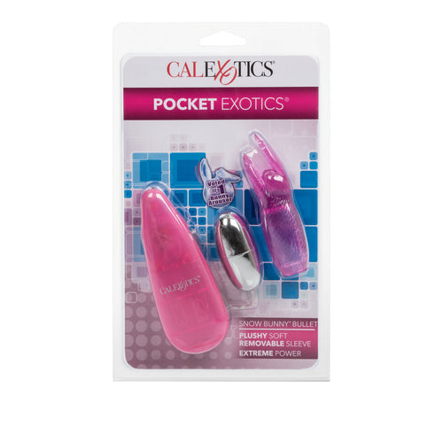 POCKET EXOTIC SNOW BUNNY BULLET PINK - SE110850