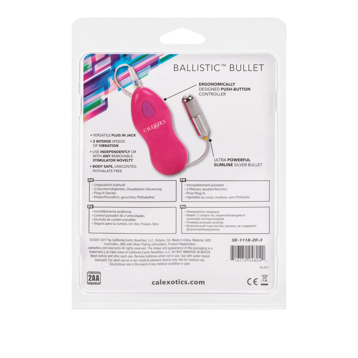 BALLISTIC BULLET SLIMLINE - SE111820
