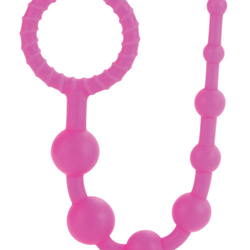 BOOTY CALL X10 BEADS PINK - SE119705