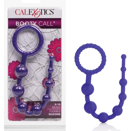 BOOTY CALL X10 BEADS PURPLE - SE119710