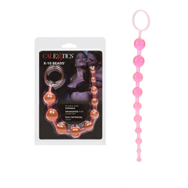 X-10 BEADS-PINK - SE123304