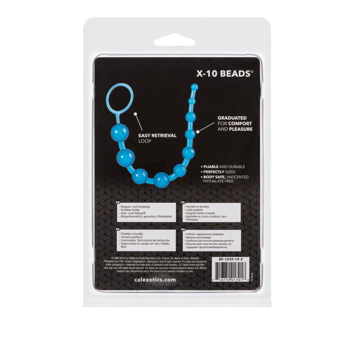 X-10 BEADS-BLUE - SE123312