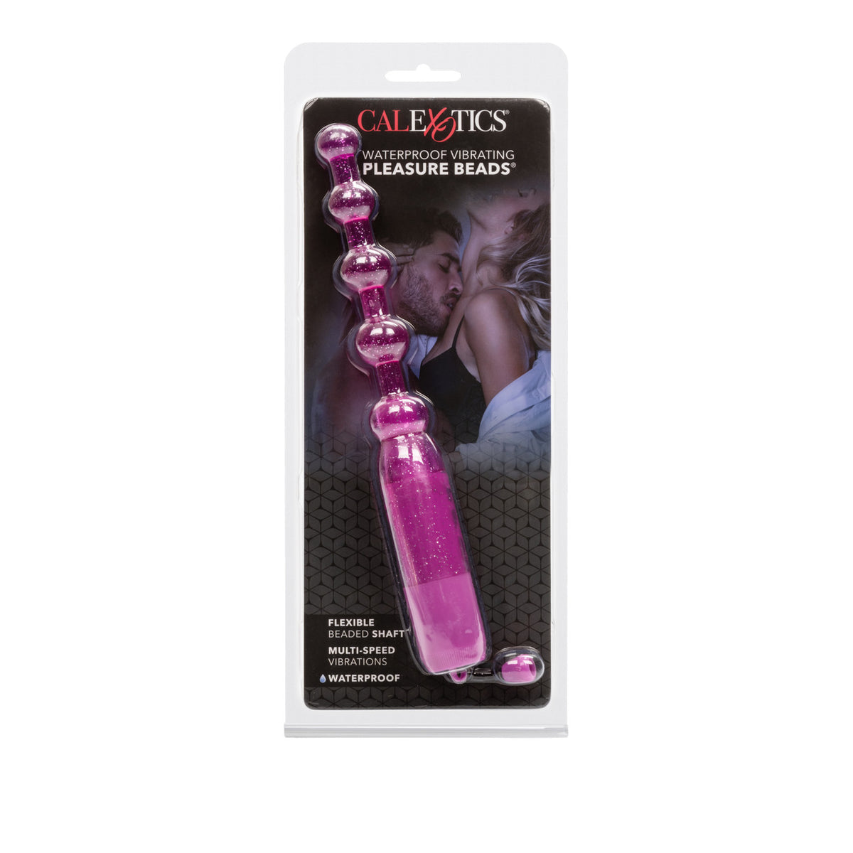 PLEASURE BEADS VIB. W/P PURPLE - SE132914