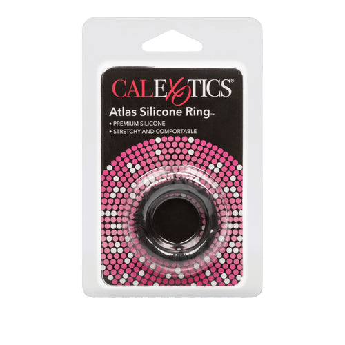 ADONIS SILICONE RING ATLAS BLACK - SE136825