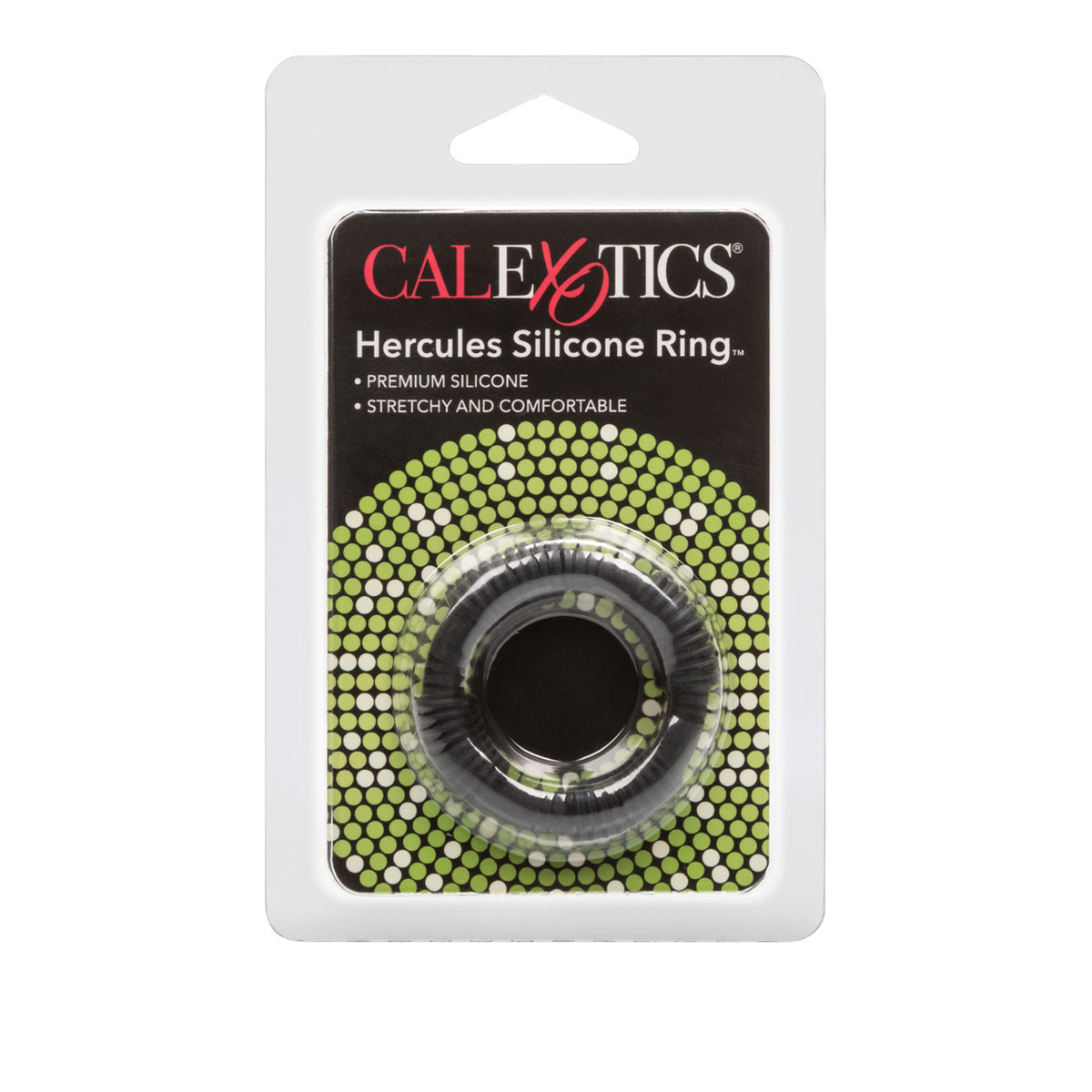 ADONIS SILICONE RING HERCULES BLACK - SE136835