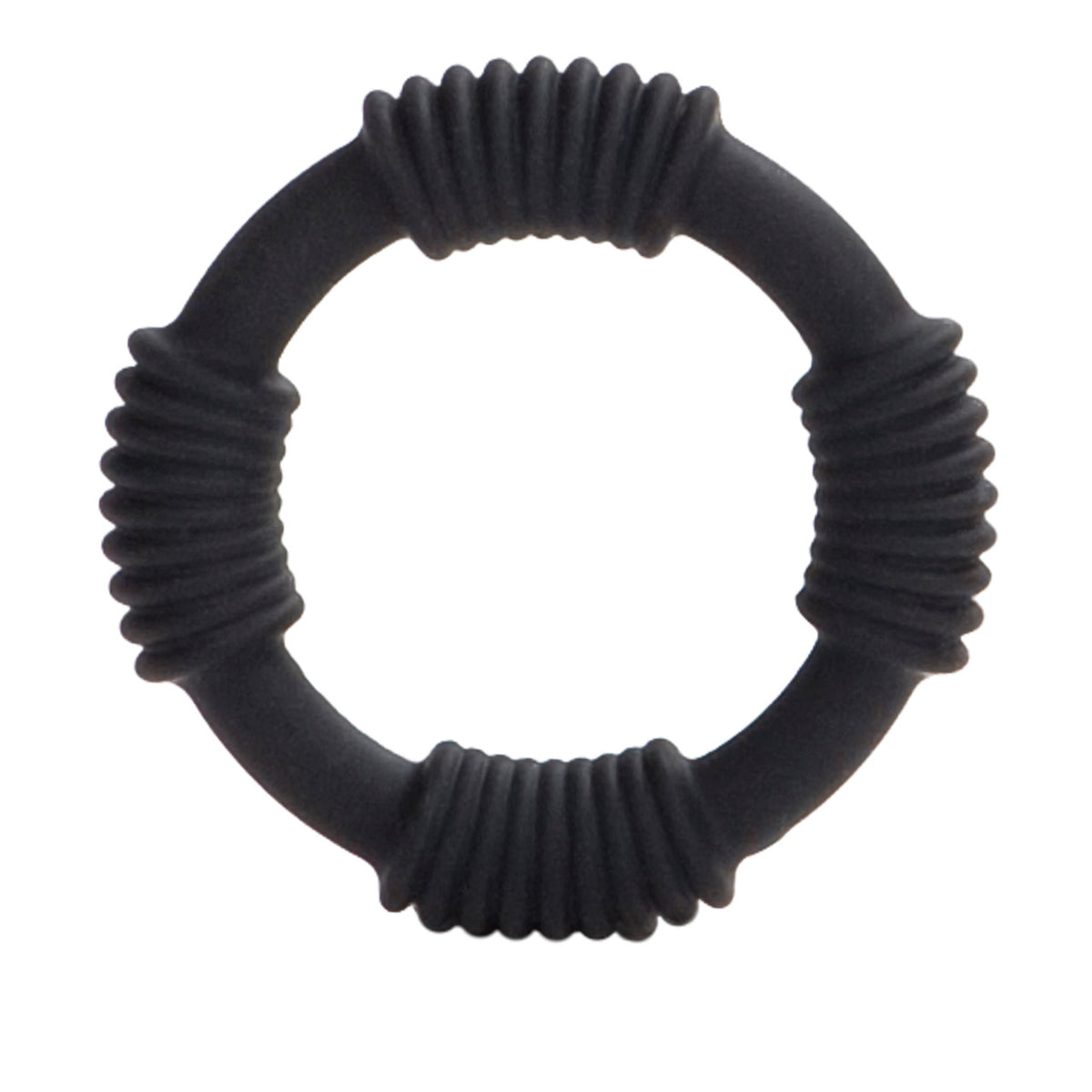 ADONIS SILICONE RING HERCULES BLACK - SE136835