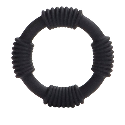 ADONIS SILICONE RING HERCULES BLACK - SE136835