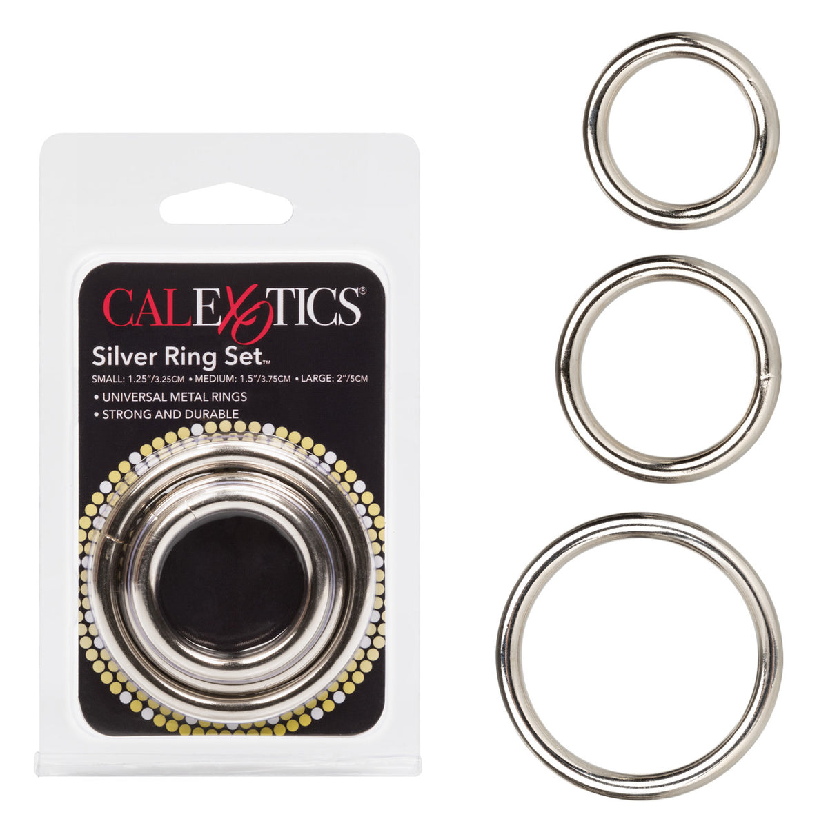 SILVER RING 3 PIECE SET - SE140305