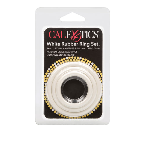RUBBER RING WHITE 3PC SET - SE140709