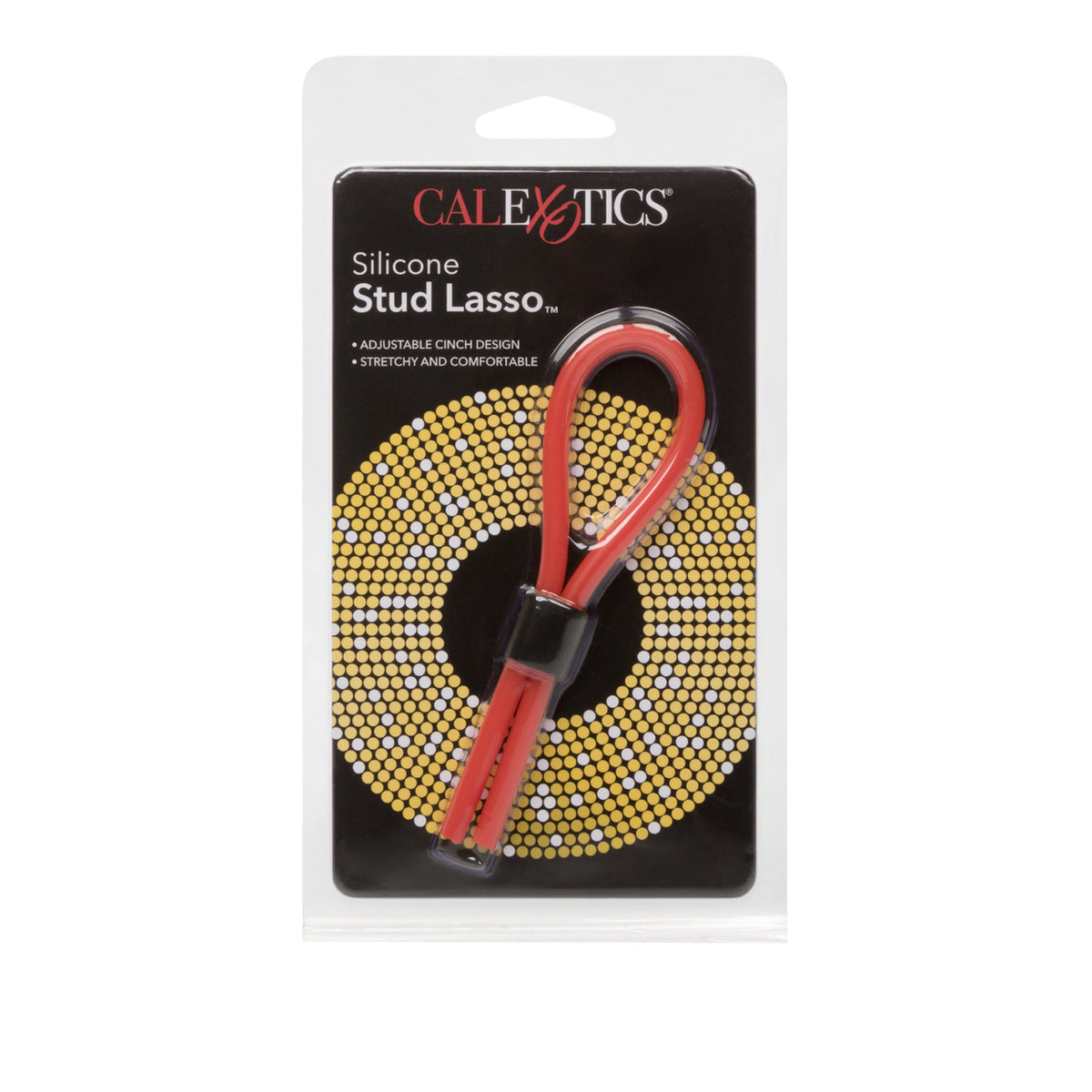 SILICONE STUD LASSO RED - SE140811