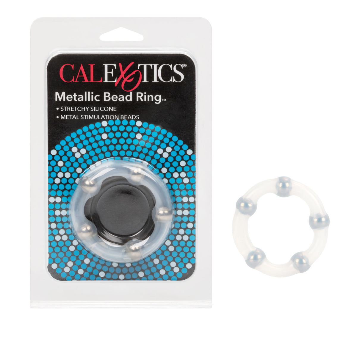 METALLIC BEAD RING - SE142400