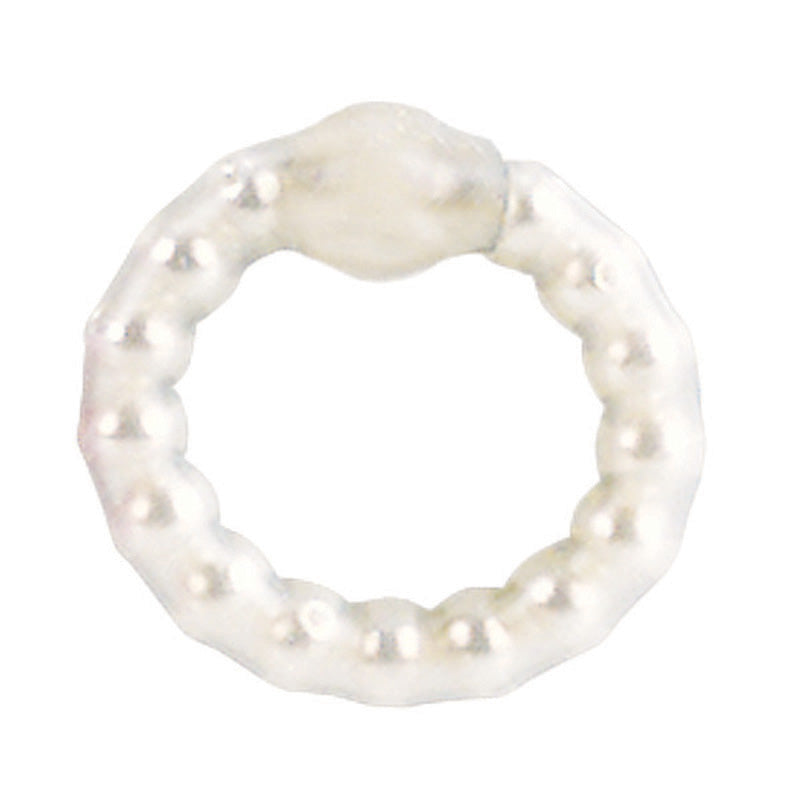 PEARL BEAD PROLONG RING WHITE - SE142522