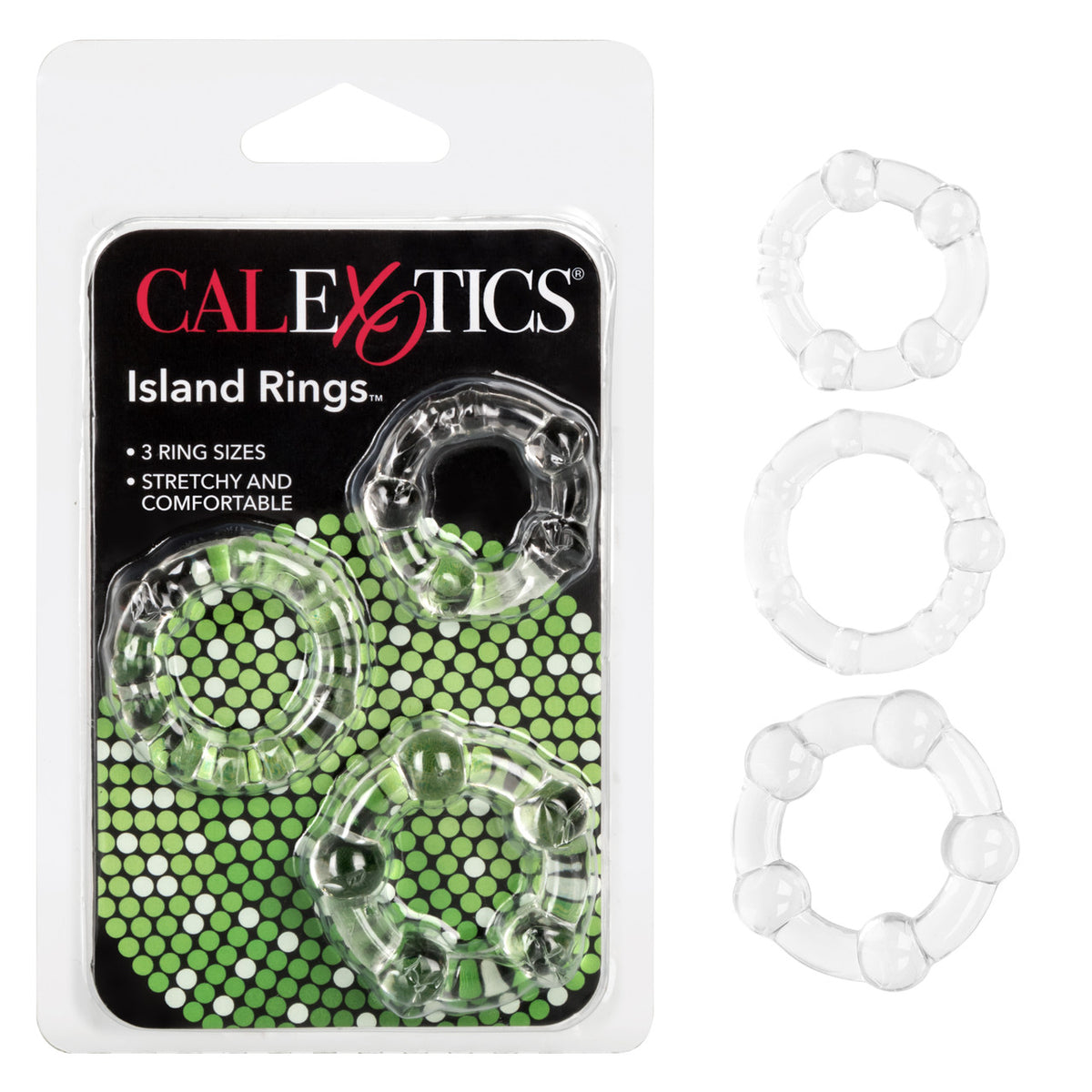 ISLAND RINGS-CLEAR - SE142900