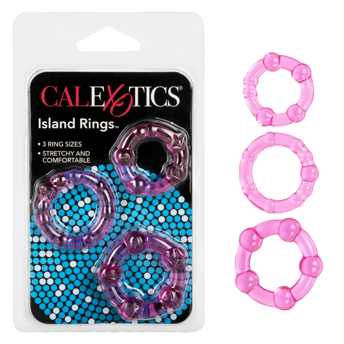 ISLAND RINGS-PINK - SE142904